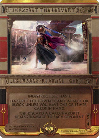 Hazoret the Fervent [Amonkhet Invocations] | Good Games North