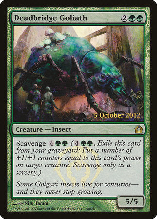 Deadbridge Goliath [Return to Ravnica Promos] | Good Games North