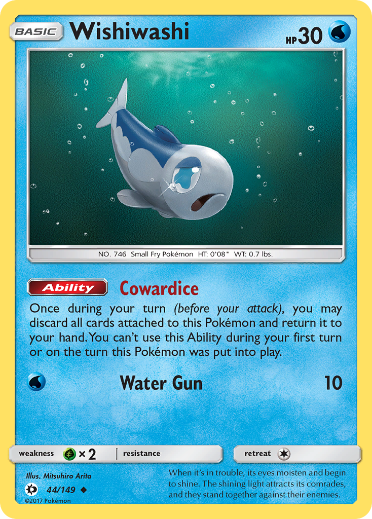 Wishiwashi (44/149) [Sun & Moon: Base Set] | Good Games North