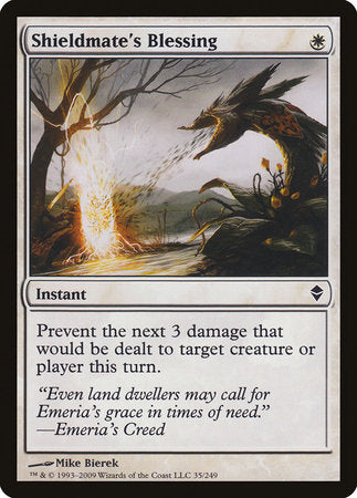Shieldmate's Blessing [Zendikar] | Good Games North