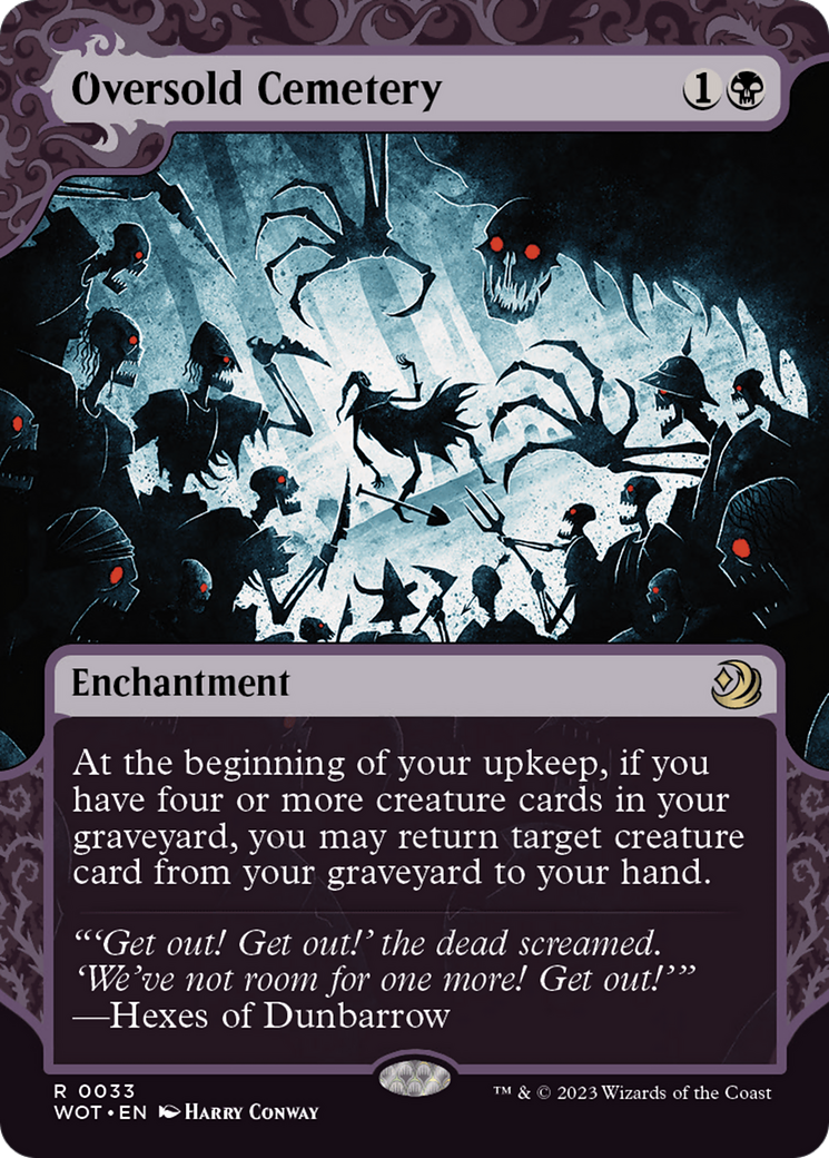 Oversold Cemetery [Wilds of Eldraine: Enchanting Tales] | Good Games North