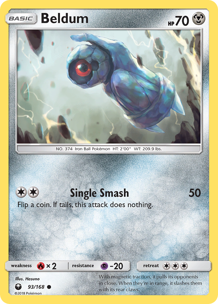 Beldum (93/168) [Sun & Moon: Celestial Storm] | Good Games North