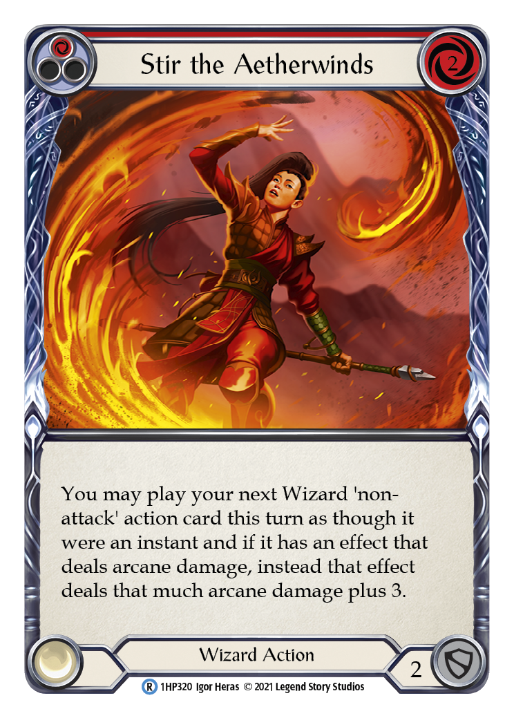 Stir the Aetherwinds (Red) [1HP320] | Good Games North