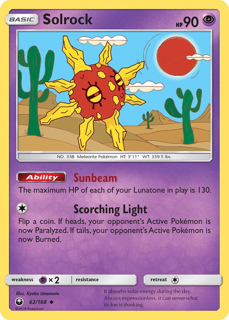 Solrock (62/168) [Sun & Moon: Celestial Storm] | Good Games North