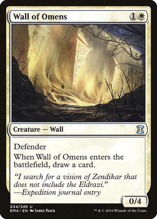 Wall of Omens [Eternal Masters] | Good Games North