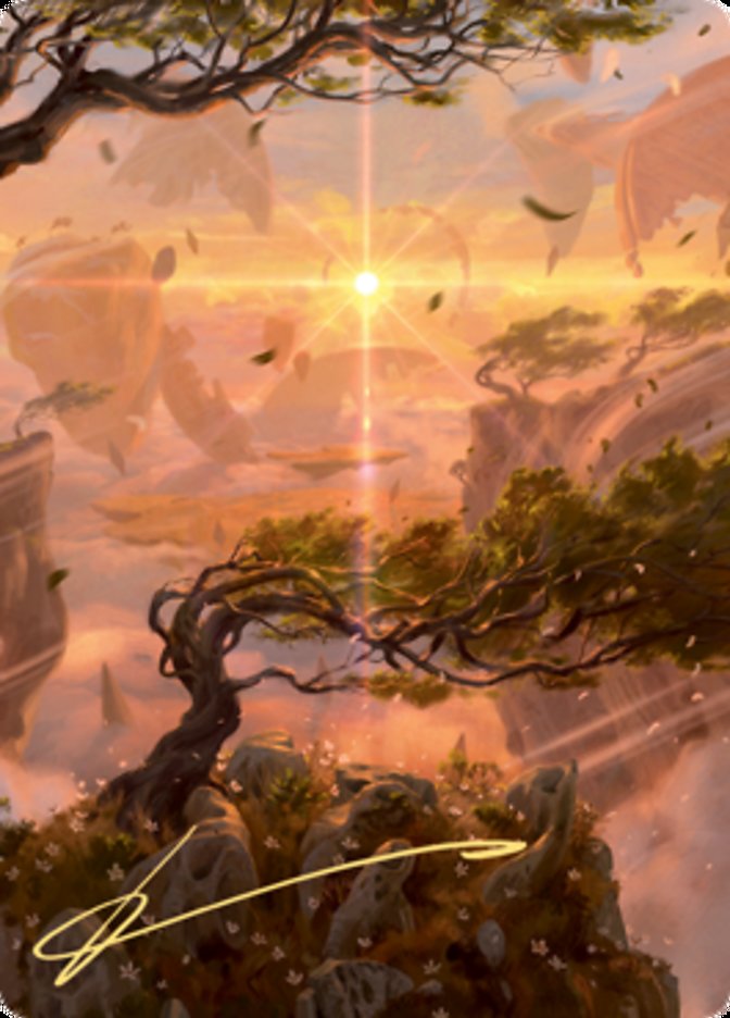 Windswept Heath Art Card (Gold-Stamped Signature) [Zendikar Rising Art Series] | Good Games North