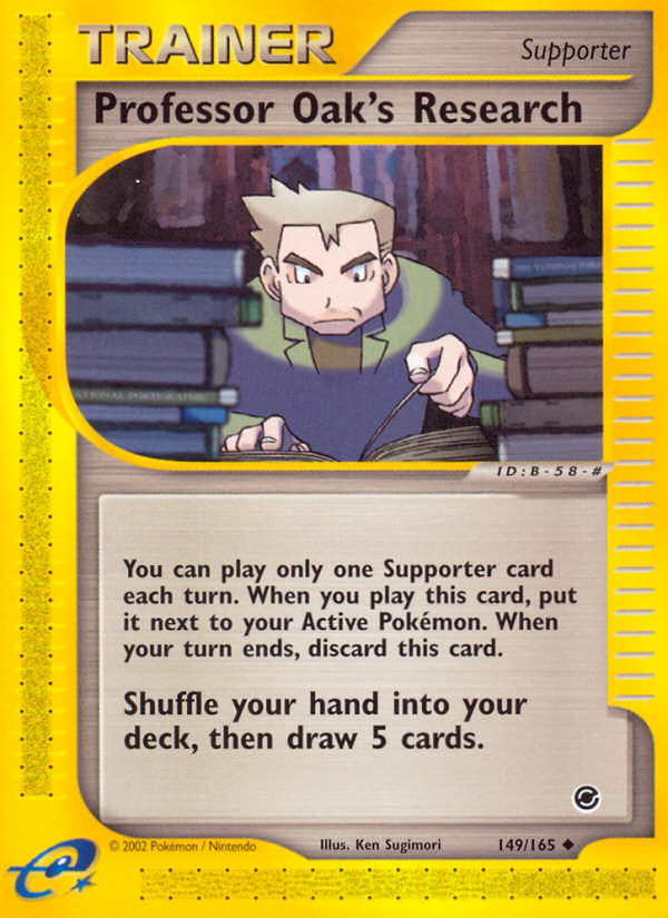 Professor Oak's Research (149/165) [Expedition: Base Set] | Good Games North