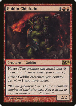 Goblin Chieftain [Magic 2010] | Good Games North