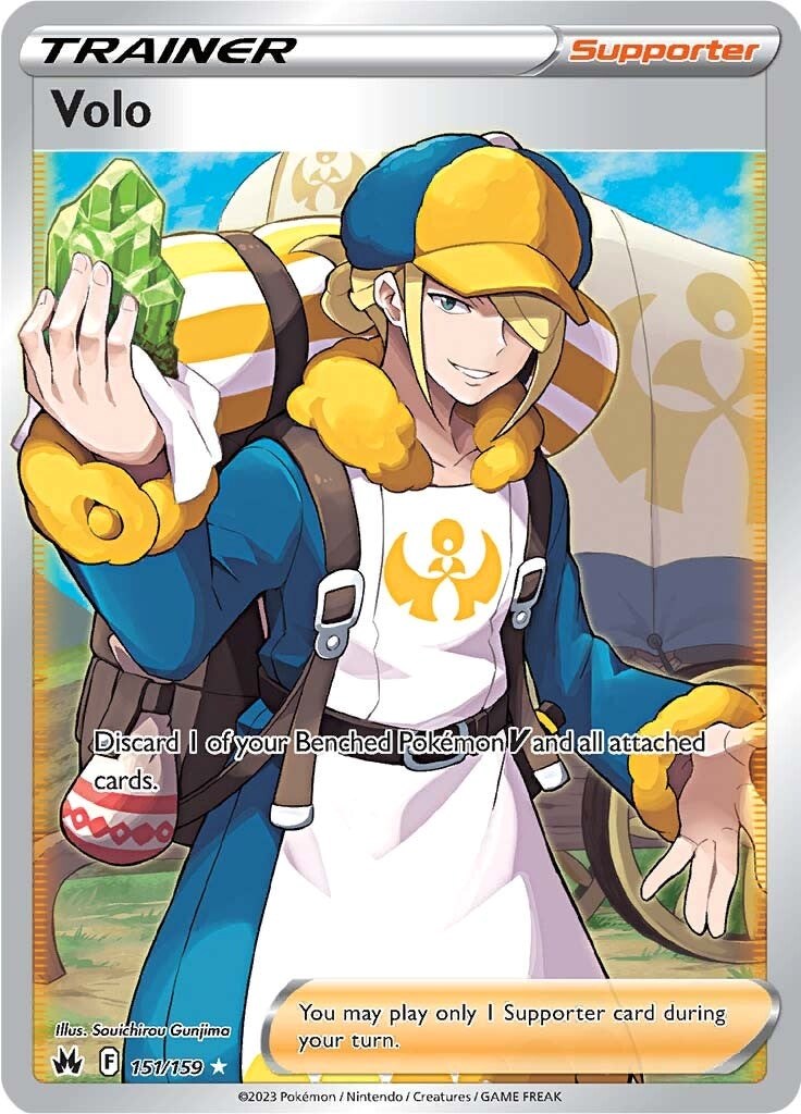 Volo (151/159) (Full Art) [Sword & Shield: Crown Zenith] | Good Games North