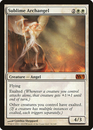 Sublime Archangel [Magic 2013] | Good Games North