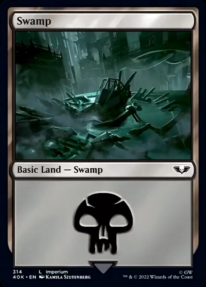 Swamp (314) [Universes Beyond: Warhammer 40,000] | Good Games North