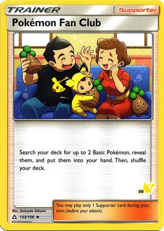 Pokemon Fan Club (133/156) (Pikachu Stamp #28) [Battle Academy 2020] | Good Games North