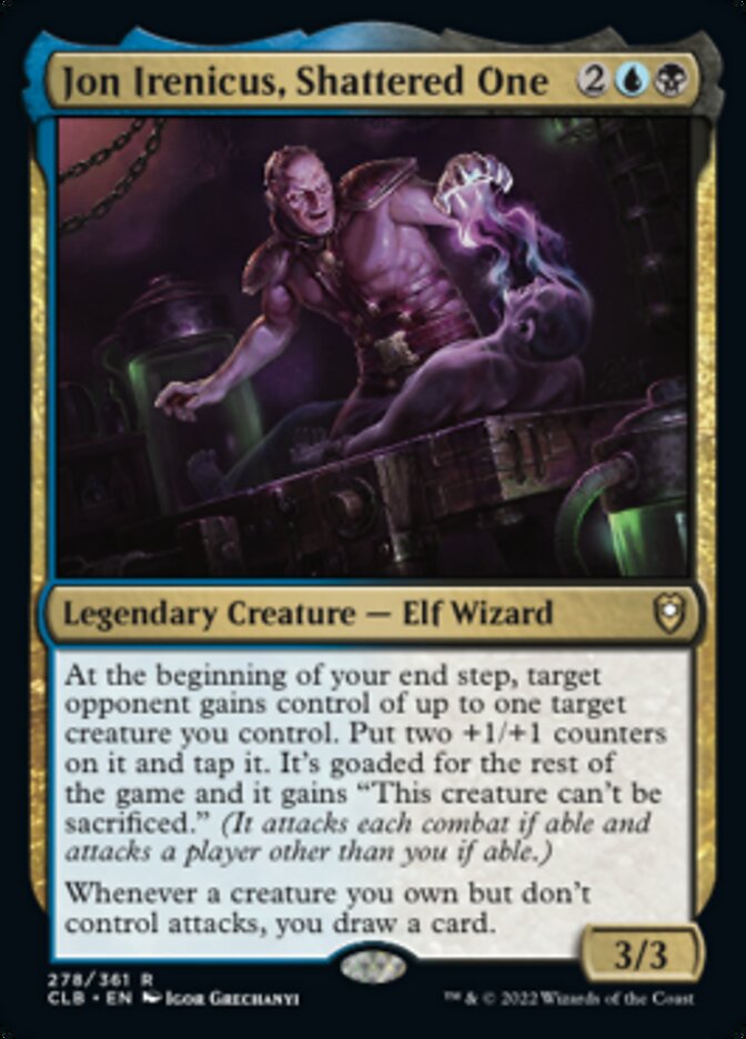 Jon Irenicus, Shattered One [Commander Legends: Battle for Baldur's Gate] | Good Games North