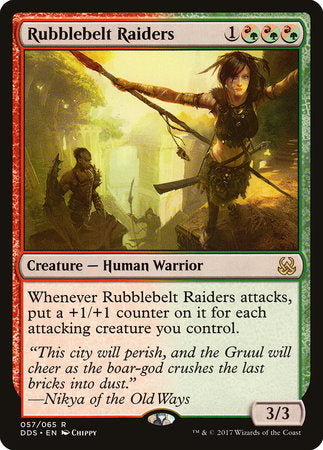 Rubblebelt Raiders [Duel Decks: Mind vs. Might] | Good Games North