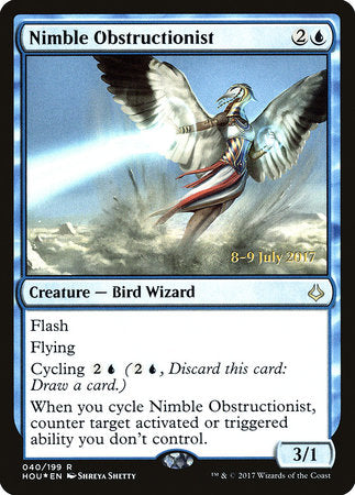 Nimble Obstructionist [Hour of Devastation Promos] | Good Games North