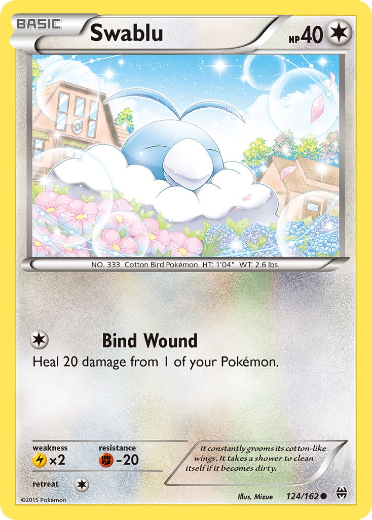 Swablu (124/162) [XY: BREAKthrough] | Good Games North
