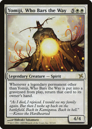 Yomiji, Who Bars the Way [Betrayers of Kamigawa] | Good Games North