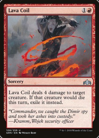 Lava Coil [Guilds of Ravnica] | Good Games North