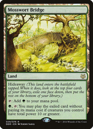 Mosswort Bridge [Duel Decks: Nissa vs. Ob Nixilis] | Good Games North