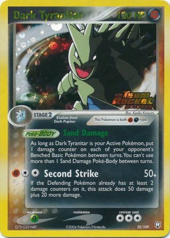 Dark Tyranitar (20/109) (Stamped) [EX: Team Rocket Returns] | Good Games North