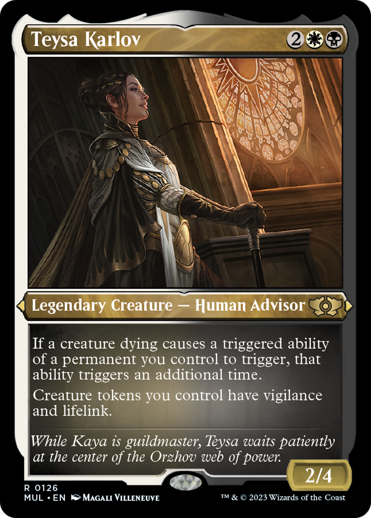 Teysa Karlov (Foil Etched) [Multiverse Legends] | Good Games North