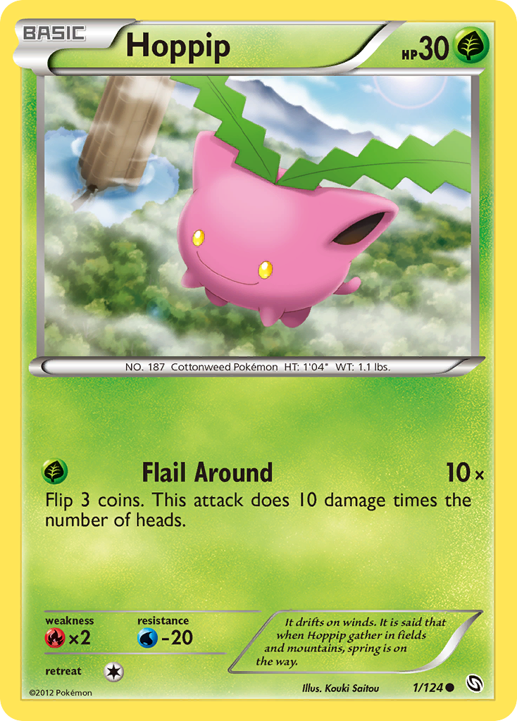 Hoppip (1/124) [Black & White: Dragons Exalted] | Good Games North