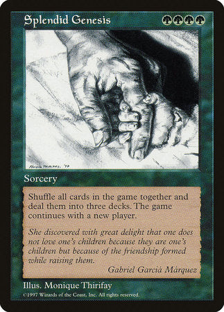 Splendid Genesis [Celebration Cards] | Good Games North