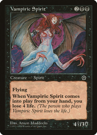 Vampiric Spirit [Portal Second Age] | Good Games North