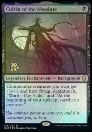 Cultist of the Absolute [Commander Legends: Battle for Baldur's Gate Prerelease Promos] | Good Games North