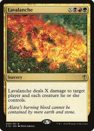 Lavalanche [Commander 2016] | Good Games North