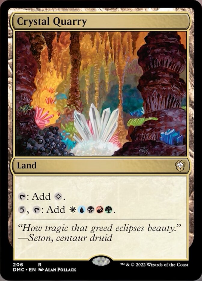 Crystal Quarry [Dominaria United Commander] | Good Games North