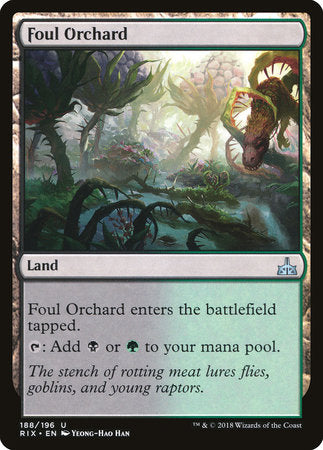 Foul Orchard [Rivals of Ixalan] | Good Games North