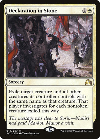 Declaration in Stone [Shadows over Innistrad] | Good Games North
