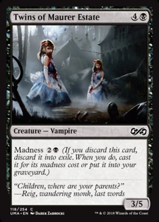 Twins of Maurer Estate [Ultimate Masters] | Good Games North