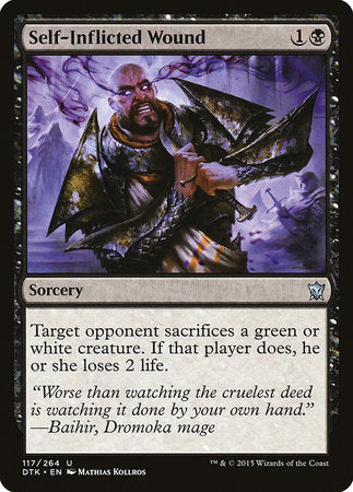 Self-Inflicted Wound [Dragons of Tarkir] | Good Games North