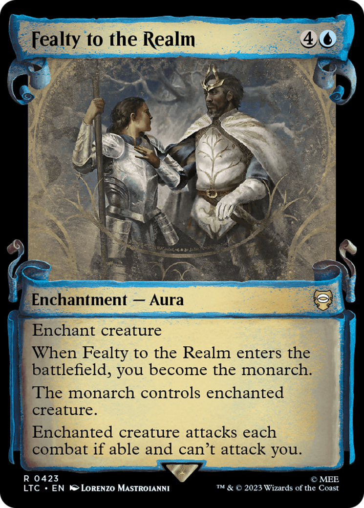 Fealty to the Realm [The Lord of the Rings: Tales of Middle-Earth Commander Showcase Scrolls] | Good Games North