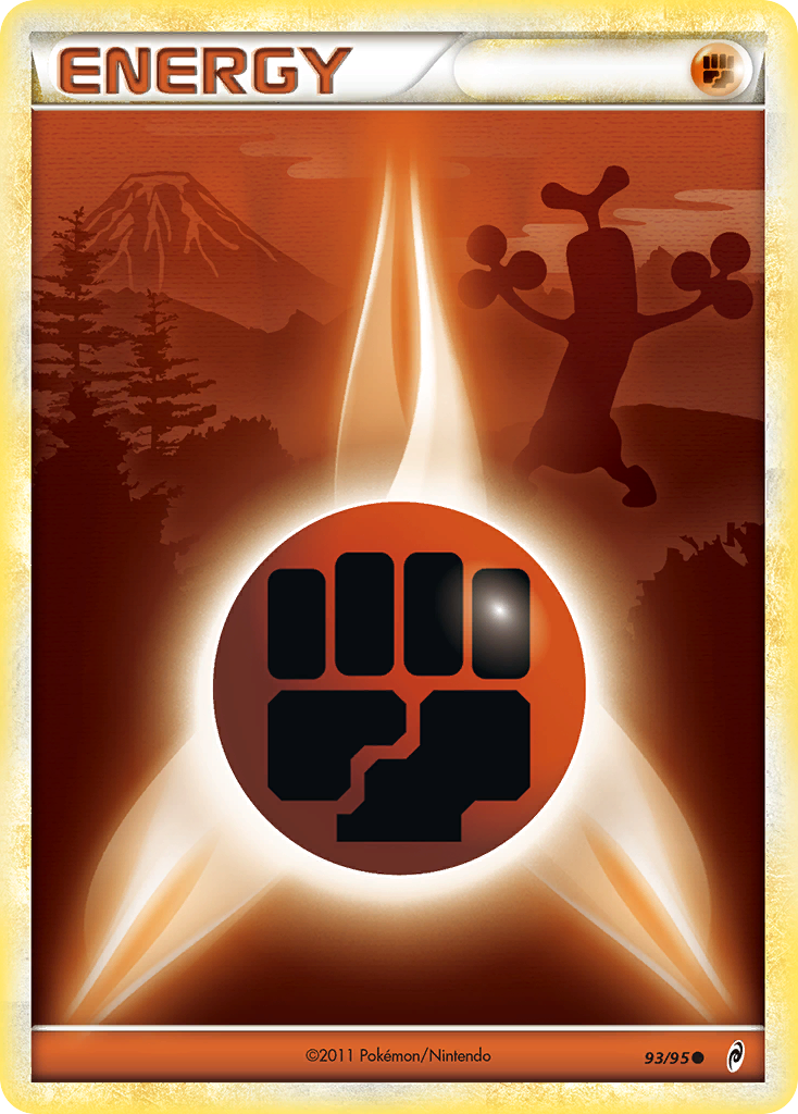 Fighting Energy (93/95) [HeartGold & SoulSilver: Call of Legends] | Good Games North