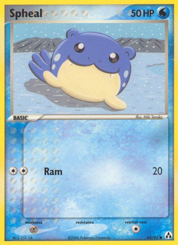 Spheal (65/92) [EX: Legend Maker] | Good Games North
