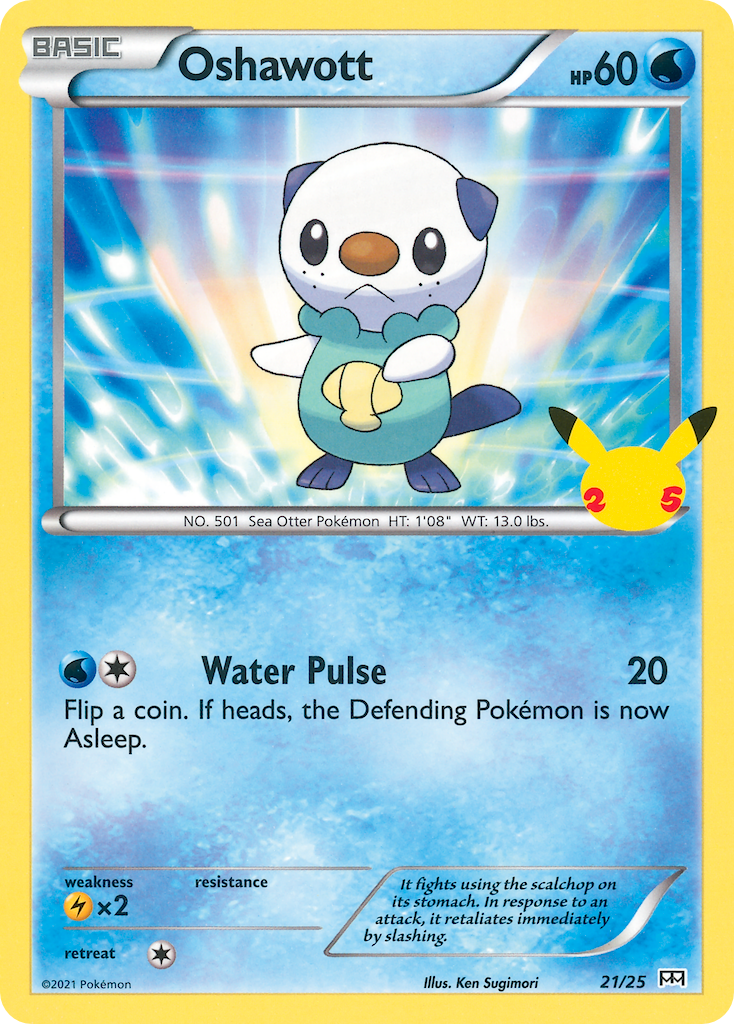 Oshawott (21/25) [McDonald's 25th Anniversary] | Good Games North