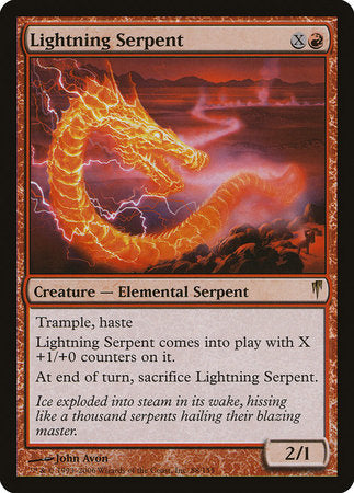 Lightning Serpent [Coldsnap] | Good Games North