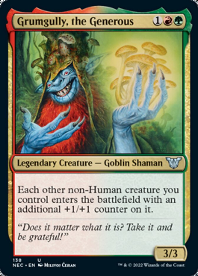 Grumgully, the Generous [Kamigawa: Neon Dynasty Commander] | Good Games North