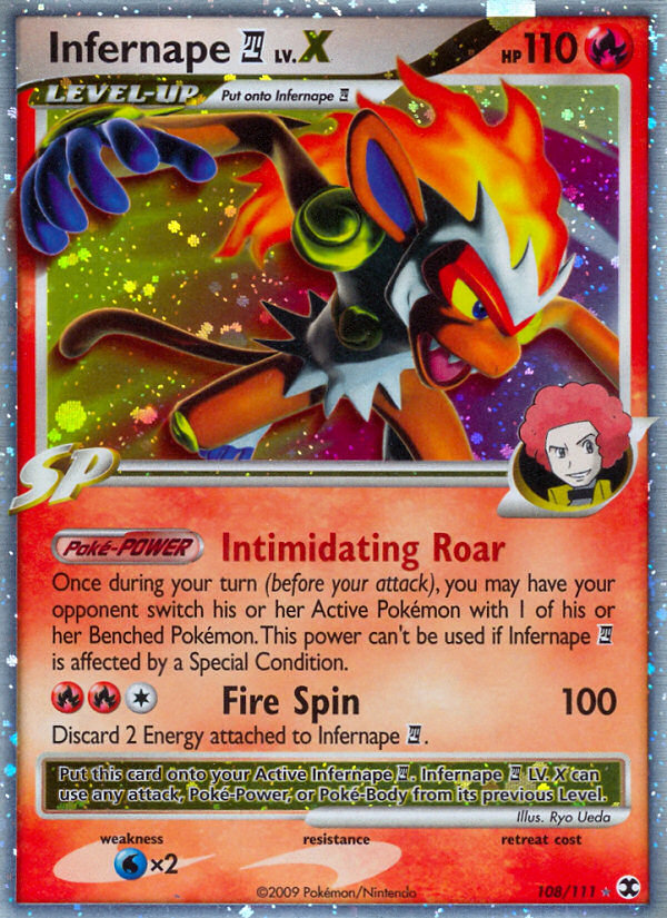 Infernape LV.X (108/111) [Platinum: Rising Rivals] | Good Games North