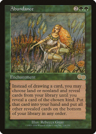 Abundance [Urza's Saga] | Good Games North