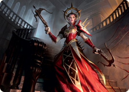 Bloodthirsty Adversary Art Card [Innistrad: Midnight Hunt Art Series] | Good Games North