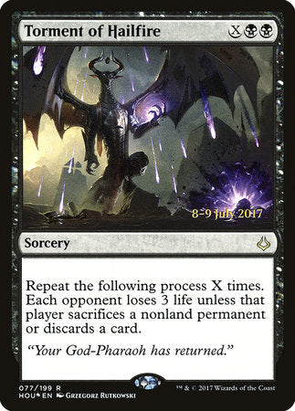 Torment of Hailfire [Hour of Devastation Promos] | Good Games North