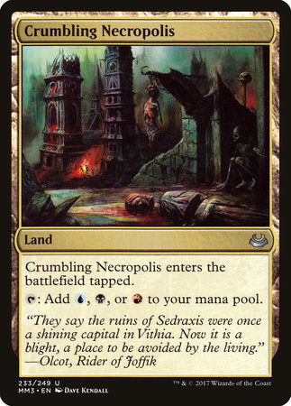 Crumbling Necropolis [Modern Masters 2017] | Good Games North