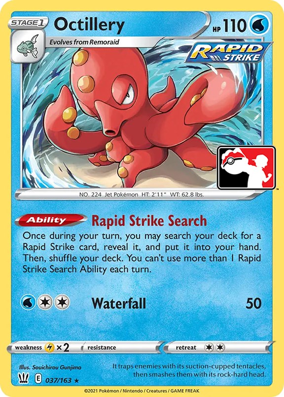 Octillery (037/163) [Prize Pack Series One] | Good Games North