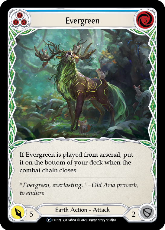 Evergreen (Blue) [U-ELE121] Unlimited Normal | Good Games North