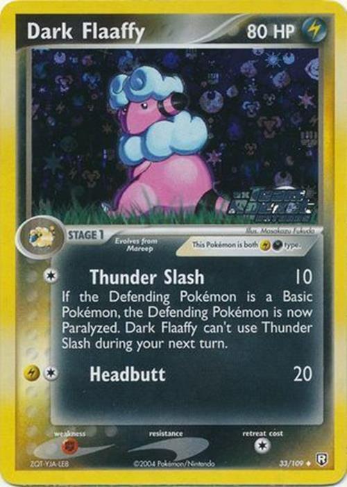 Dark Flaaffy (33/109) (Stamped) [EX: Team Rocket Returns] | Good Games North