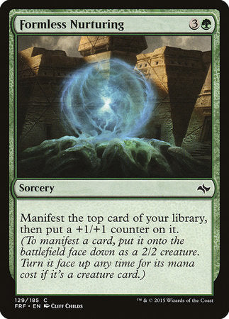 Formless Nurturing [Fate Reforged] | Good Games North
